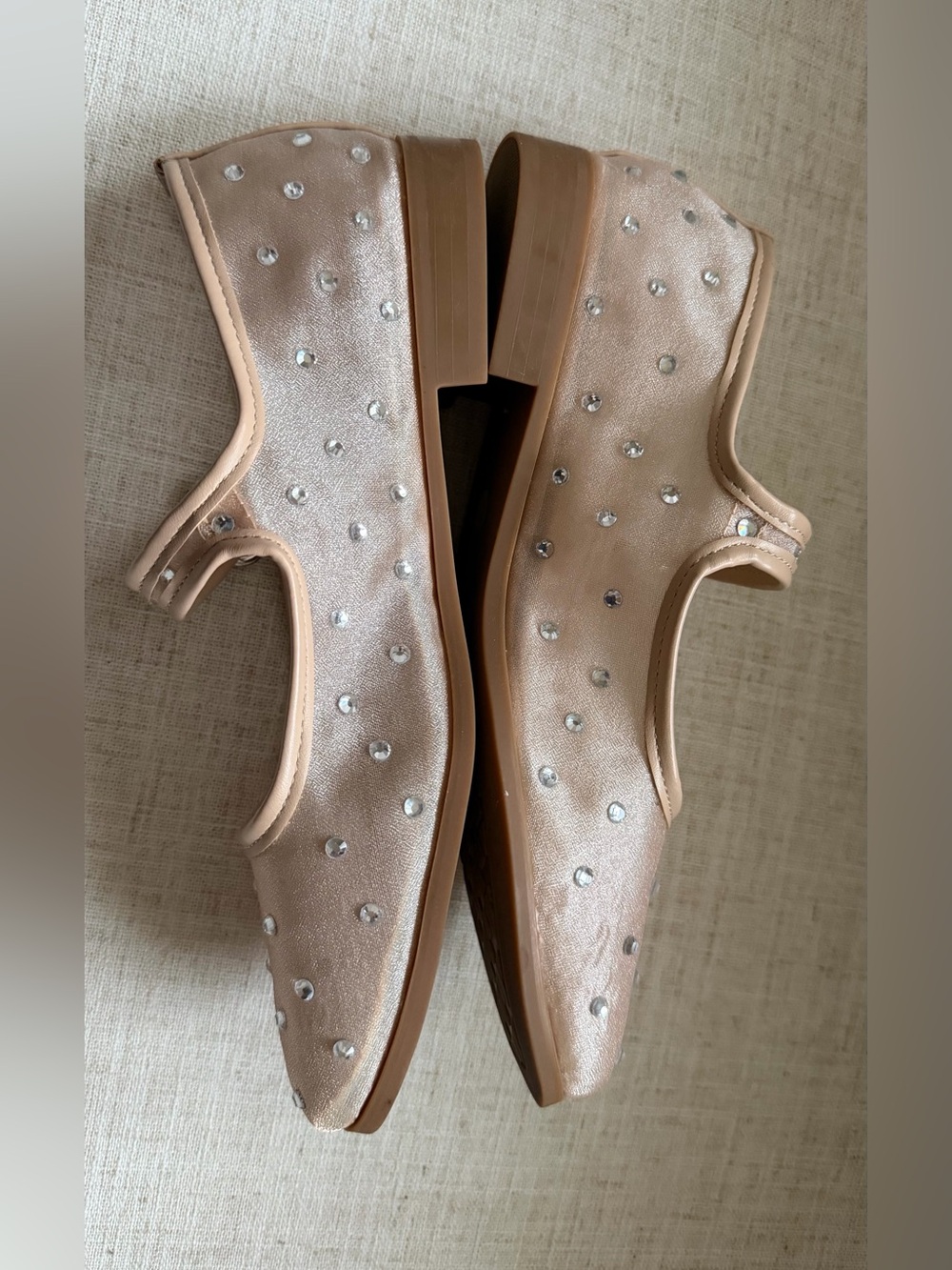 Sparkle Mary Jane Flats - Picture 4 of 6